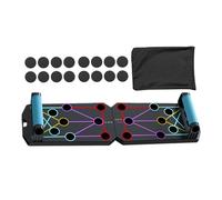Folding Push Up Board - Home Training Equipment | Multifunctional Fitness Board | Versatile Pushup Training Runes | Handy to Carry Equipment for Esse