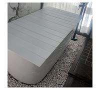 Folding PVC Bathtub Tray & Dust-Proof Cover Waterproof Plastic Bath Lid for Standard Bathtubs (150-180cm) - Multi-Functional & Easy to Use
