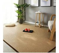 Folding Rattan Traditional Tatami Mat, Natural Rattan Non-Slip Breathable Area Rug, Non-Slip Carpet Pad, Comfortable Sleeping Rest Matfor,0 04,60x200cm(24x79inch)