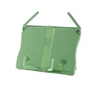 Folding Reading Stand with Page Clip Extendable Adjustable Plastic Textbook Stand for Book Tablets Music Scores Notebook Portable Bookholder Adjustable Rest