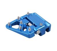 Folding Rear Brake Pedal Step Tip Plate Compatible With YZ125 YZ250 YZ250F WR250F WR400F YZ400F YZ250X YZ426F WR426F Motorcycle Models(Blue)