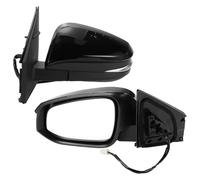folding rearview For Toyota For RAV4 2013-2015 Power Adjustment Left Right Door Replacement Side View Assembly Complete Wing Mirrors
