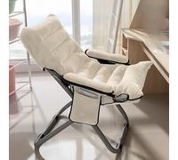 Folding Recliner Chair - Portable Reading Armchair for Bedroom & Living Room Comfortable Lounge Chair Adjustable Sillón De Sol for Relaxation & Leisure