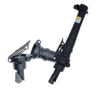 Folding riser folding buckle handlebar 14inch for electric bike and scooters vertical design made from steel and iron suitable for folding bicycles (Black to the left)