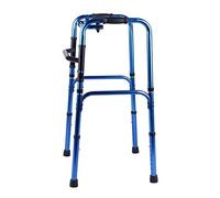 Folding Rollator Rollator Walkers Walker,Folding Walker Without Wheels for | Bariatric Adult Walking Frame Lightweight | Mobility Aid with Handles for Handicap -