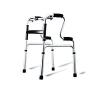 Folding Rollator Walker,Foldable Rolling s,Walking Frame Elderly Walker Folding Lightweight Aluminium Rollator Lower Limb Training Medical Auxiliary