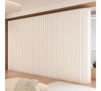 Folding Room Divider Screen, Reversible Privacy Panels with Different Designs, Partition Wall for Office Salon Bar, 6 Panel