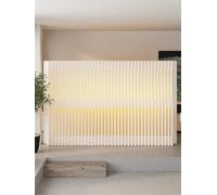 Folding Room Divider with LED Light, Portable Privacy Screen for Room Separation, Home Office Decor