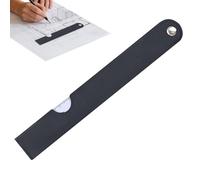 Folding Ruler - Fan-Shaped Folding Engineering Scale | Carpenter's Scale | For Technical Drawing Carpentry Woodwork Sewing Lessons Construction Construction