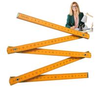 - Folding Ruler - Folding Ruler, Measuring Tool, Foldable Measuring Ruler, 1 Metre Measuring Ruler, Metric Scale Ruler for Work Lessons