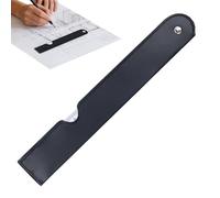 Folding Ruler Tool, Fan Shaped Template, 7.76 Inches Foldable Measuring Stick with Angle Feature, Drawing Aid, Marking Guide with Compact Design, Measurement Accessory for Engineering and Carpentry