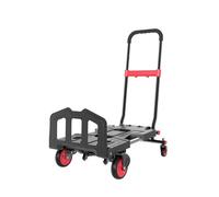 Folding Sack Trolley Flatbed Truck Household Folding Hand Trailer Shopping Cart Portable Silent Commercial Transporter Hand Truck