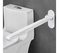 Folding Safety Grab Bar - Wall Mounted Toilet Support, 70cm Length, Bathroom Handrail for Enhanced Stability and Safety