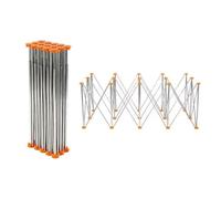 Folding Saw Horse for Log,Adjustable Steel Firewood Cutting Stand,Portable Work Support Sawhorse,1600kg Capacity for Warehouses Factories Farms(220x112x72cm)