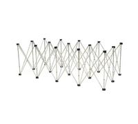 Folding Saw Horses,Portable Workbench/Work Station,Adjustable Steel Firewood Cutting Stand,1500kg Load Capacity,for Warehouses Factories Farms(2300x1180x730mm)