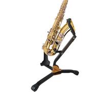 Folding Saxophone Floor Stand Adjustable Saxophone Holder Metal Triangular Base Tripods Standing Rack For Alto Tenors Sax