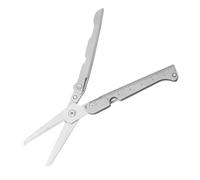 Folding Scissors | Small Folding Scissors with Built-in Ruler, Portable Survival Tool for Sewing Craft Art Projects Gardening Camping Travel Office Home School