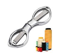 Folding Scissors Travel,Travel Scissors,Portable Needle Work String Cutter - Multifunctional Safety Retractable Design Scissors for Nurses, Craft Projects, Outdoor and Kitchen Survival
