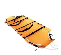 Folding Scoop Stretcher, Soft Fire Rescue Stretcher, Household Camping Medical Stretchers, Multi-Purpose Webbing Stretchers with Carrying Bag Gurney