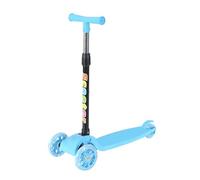 Folding Scooter, Foldable Mobility Scooter, LED Flashing Bike for Ages 2-8 Boys Girls Outdoor Riders Commuting Travel Camping Backpacking Outdoor Beginners
