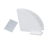 Folding Semicircle Protractor Plane Mirrored Reflection Physics Optics Teaching Tool Physical Experiment Tool for Student Folding Semicircle Protractor