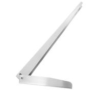 Folding Shelf Bracket Wall Mounted Support Stainless Steel for Home | Silver Finish, Stainless Construction, Easy Use, for Things and Board, Store or Home Mounting