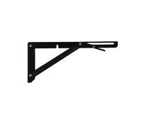 Folding Shelf Brackets 1pc Multiple Sizes Triangle Folding Angle Bracket Support Wall Mounted Shelves Table Home Hardware(Color 6)