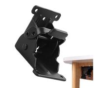 Folding Shelf Brackets - 90 Degree Locking Support Hinges - Folding Table Legs Brackets, Self-Locking Hinge for Extension Table, Bed Leg