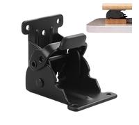 Folding Shelf Brackets | 90 Degree Locking Support Hinges | Heavy Duty Self-Locking Hinge, Folding Leg Brackets for Home, Studio
