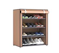 Folding Shoe Rack Stool with Leather Cushion - Freestanding BucketShape Shelf for Entryways Hallways Bedrooms & Wardrobes - Stylish SpaceSaving Storage Solution