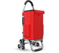Folding Shopping Cart with 3 Silent Tri Wheels St for Easy Grocery & Laundry Transport Lightweight & Perfect for Shopping & Errands