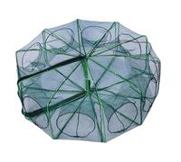 Folding Shrimp Cage, Escape Proof Fishing Trap, Lake Pond Fish Trap Basket, Easy Folding Mechanism, Versatile Catching Tool, 25cm, For Camping, Kayaking, Or A Day At The Beach.