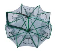 Folding Shrimp Cage, Escape Proof Fishing Trap, Lake Pond Fish Trap Basket, Easy Folding Mechanism, Versatile Catching Tool, 25cm, For Camping, Kayaking, Or A Day At The Beach.