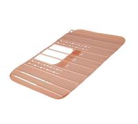 Folding Sink Cover Silicone Beauty Makeup Brush Mat Small Bathroom Sink Cover Makeup Organizer Mat