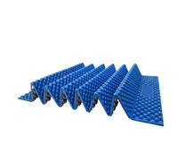 Folding Sit Mat IXPE Foam Sleeping Pad Foldable Folding Camping Mat Egg Crate Compact Storage Outdoor Gear For Campers(Blue)