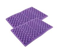 Folding Sit Mat Portable Lightweight MINI Beach Waterproof Moisture-proof Seat Cushion For Outdoor Picnic Foldable XPE Camping Egg Trough Mat(Purple 2PCS)