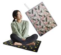 Folding Sit Mat Waterproof Outdoor Chair Cushion Portable Beach Cushion Pad for Camping Walking 2PCS Sit Mats for Walkers Hiking Seat Pad Beach Cushion Pad Outdoor Chair Cushion