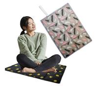 Folding Sit Mat Waterproof Outdoor Chair Cushion Portable Beach Cushion Pad for Camping Walking 2pcs Outdoor Chair Cushion Sit Mats for Walkers Hiking Seat Pad Beach Cushion Pad