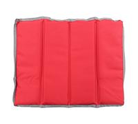 Folding Sit Mat Waterproof Soft Portable Floor Pad Cushion for Picnic Camping Beach (Red)