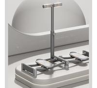 Folding Ski Simulator Training Machine - Postpartum Pelvic Floor Muscle Trainer, Thigh Shaping Exercise Equipment, Leg Shaping Exercise Machine with Non-Slip Foot Pedals. (GrayB)