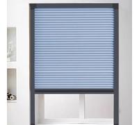 Folding Sliding Cabinet Door Kit, Pull-Down Honeycomb Pleated Accordion Doors Gate with Frame, Easy to Install
