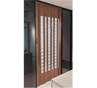 Folding Sliding Closet Doors - Space-Saving Room Dividers for Bedrooms Kitchens Laundry & Bathrooms (65x190cm/25.6x74.8in) - Stylish & Functional Design