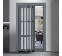 Folding Sliding Doors PVC Accordion Room Divider for Office and Hotel, Customizable, Versatile Design, Perfect for Space Management