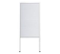 Folding Sliding Honeycomb Accordion Door Kit with Frame - Easy Install Pull-Down Cabinet Doors for Wardrobes, Shoe Cabinets & Wall Cupboards (White, 44 x 40 in)