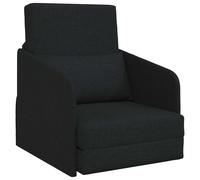 Folding Sofa Bed Dark Grey 65 x 80 x 83 cm Fabric