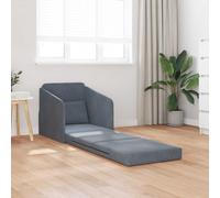 Folding Sofa Bed Black 65 x 80 x 83 cm Velvet