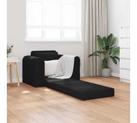 Folding Sofa Bed Dark Grey 98 x 71 x 83 cm Fabric