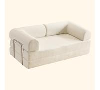 Folding Sofa Bed, Convertible Futon Sofa Chair, King Size Floor Corduroy Couch, Comfy Compression Lazy Mattress Couch With Back For Living Room Bedroom Lounge Apartment
