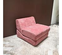 Folding Sofa Bed, Convertible Sleeper Cushion Chair, Three in one Folding Mattress, Breathable high-Density Sponge Lazy Sofa, Comfortable Leisure Chair for Apartment Living Room C