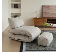 Folding Sofa Bed, Multi-Functional Lazy Sofa for Sitting & Lying, Portable Guest Sleeper, Convertible Floor Couch for Small Space